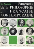 Panorama de la philosophie francaise contemporaine