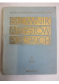 Słownik Artystów Polskich, Tom III: H-Ki