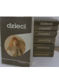 Osoby/Odmieńcy/Galernicy wrażliwości/Maski, tom 1-2/Dzieci, tom 1-2, zestaw 7 książek