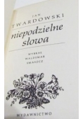 Niepodzielne słowa