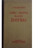 Lenku -Lietuviu Kalbu Żodynas