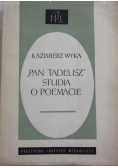 Pan Tadeusz Studia o Poemacie
