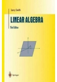 Linear Algebra third edition