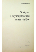 Statystyka i wytrzymałość materiałów