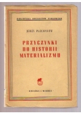 Przyczynki do historii materializmu, 1950r