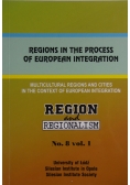 Regions in the process of European Integration No. 8 vol. 1