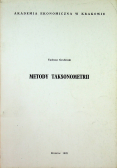 Metody Taksonometrii