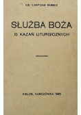 Służba Boża 15 kazań liturgicznych 1935