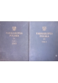 Farmakopea Polska IV tom I-II