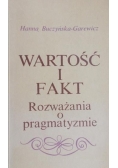Wartość i fakt  rozważania o pragmatyźmie