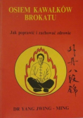 Osiem kawałków brokatu
