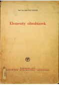Elementy obrabiarek