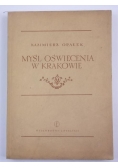 Myśl oświecenia w Krakowie