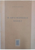 O opatrzności Bożej