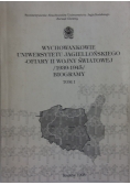 Wychowankowie Uniwersytetu Jagiellońskiego - ofiary II wojny światowej, Tom 1