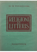 Religioni et Litteris Wstępna nauka łaciny kościelnej