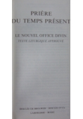 Priere du temps present