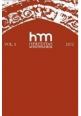 Hereditas Monasteriorum ,Vol.1