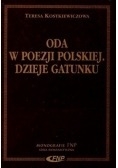 Oda w poezji polskiej Dzieje gatunku