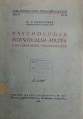 Psychologja indywidualna Adlera i jej znaczenie pedagogiczne 1935 r.