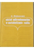 Udział mikroelementów w metabolizmie roślin