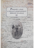 Pamiętniki i relacje w zbiorach rękopiśmiennych Biblioteki Narodowej