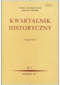 Kwartalnik Historyczny Rocznik XCIX Nr 3