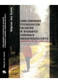 Funkcjonowanie psychologiczne pacjentów w wybranych chorobach endokrynologicznych