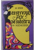 Estetyka Fin de siecle'u w niemczech