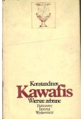 Wiersze zebrana kawafis