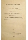 Dissertatio Theologica, 1845 r.