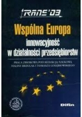 Wspólna Europa innowacyjność w działalności przedsiębiorstw