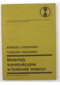 Materiały konstrukcyjne w budowie maszyn