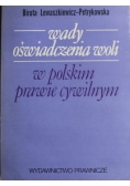 Wady oświadczenia woli w polskim prawie