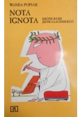 Nota Ignota. Krótki kurs języka łacińskiego