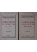 Chrześcijańska filozofja życia, Tom I-II, 1931 r.