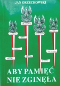 Aby pamięć nie zginęła
