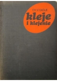 Kleje i klejenie