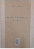 O opatrzności Bożej