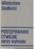 Postępowanie cywilne zarys wykładu