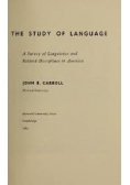 The study of language