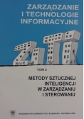 Metody sztucznej inteligencji w zarządzaniu i sterowaniu, tom 2