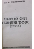 Suche dni i wielki post (ferie)