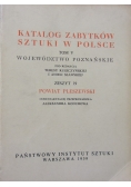 Katalog zabytków sztuki w Polsce Tom V zeszyt 19