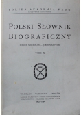 Polski słownik biograficzny Tom V