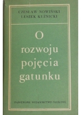 O rozwoju pojęcia gatunku