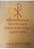 Allgemeiner Deutscher Katholikentag Wiernn 1933, 1934 r.
