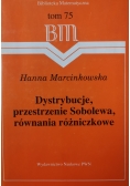 Dystrybucje, przestrzenie sobolewa, równania różniczkowe