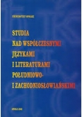 Studia nad współczesnymi językami i literaturami południowo- i zachodniosłowiańskimi