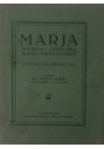 Marja wzorem i opiekunką rodzin chrześcijańskich, 1930r.